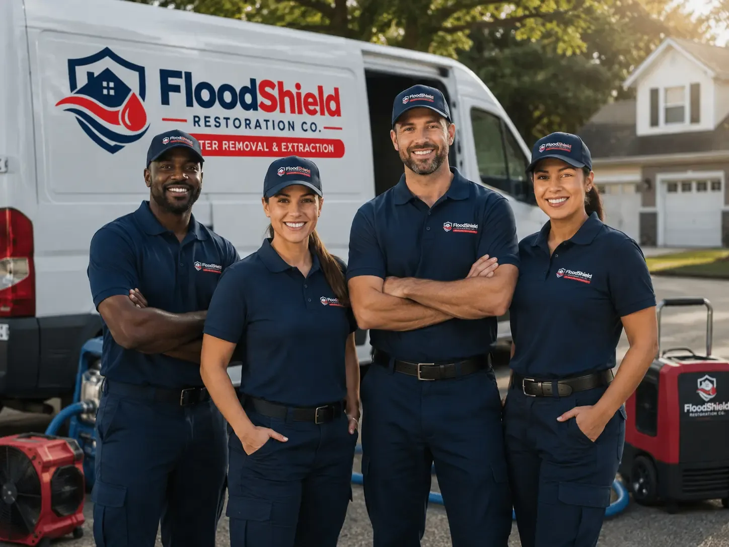 Flood Damage Restoration company in La Luz, NM